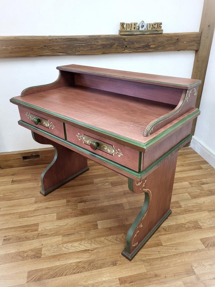 Voglauer Anno 1800 rosa altrosa Schreibtisch Büro Tisch 529€* in Fulda