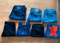 6 Stk. Jeans von Levi’s, Hollister, Wrangler etc. Größe M Nordrhein-Westfalen - Kaarst Vorschau