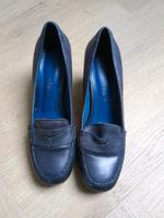 Pumps Tamaris dunkelblau Leder Gr. 38 Nordrhein-Westfalen - Eschweiler Vorschau