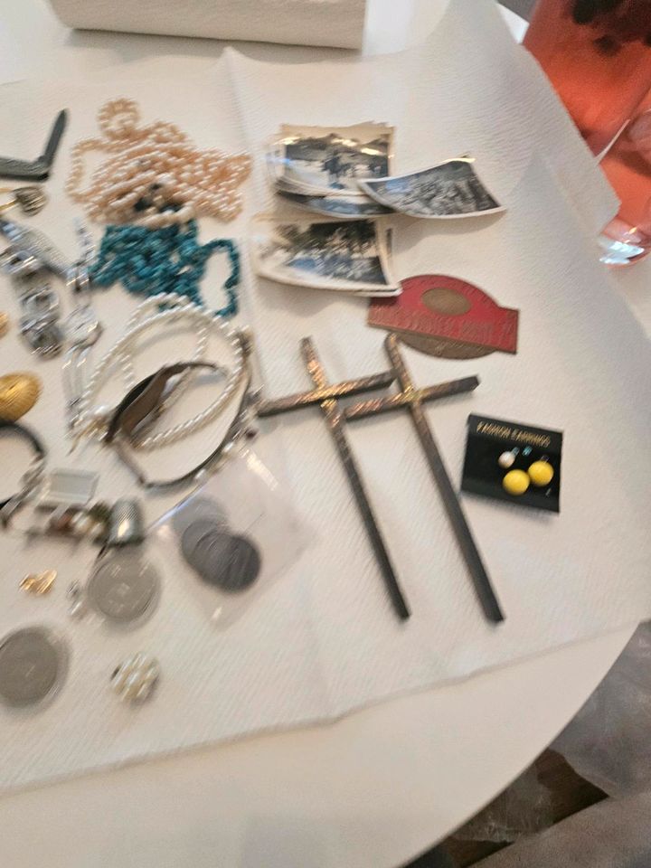 Antik Schmuck Sammlung mechanisch Uhren  alte fotos in München