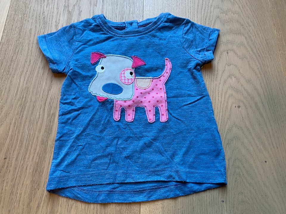 Zuckersüßes Tshirt mit rosa Hund von Next, Gr. 6-9 Monate in Düsseldorf