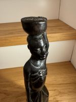 AFRIKANISCHE HOLZFIGUR SCHWARZ FRAU MIT KIND 30cm München - Trudering-Riem Vorschau