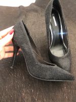 Bershka Pumps schwarz Glitzer 36 Saarland - St. Ingbert Vorschau