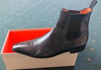 Santoni Chelsea Boots • UK 10 • anthrazit • Premiumlinie  • Top! Hannover - Mitte Vorschau