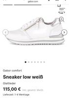 Gabor Sneaker Turnschuh Damen Größe 40 NEU Hessen - Hanau Vorschau