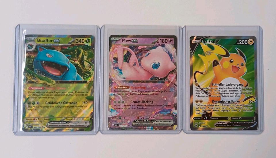 Pokemon Ex, V, VStar, VMAX, Item & Energy - Viele Versch. Karten in Mainz