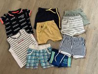 Sommer kurze Hose Shorts T Shirt Paket für Junge gr 74 Nordrhein-Westfalen - Greven Vorschau
