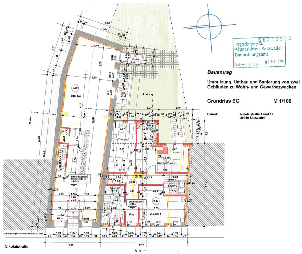 Wohnen und Gewerbe in geschichtsträchtigen Bauten in der Altstadt von Salzwedel in Salzwedel