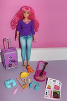 Barbie Anziehpuppe Daisy Mattel Dreamhouse Katze Koffer Gitarre Frankfurt am Main - Eschersheim Vorschau