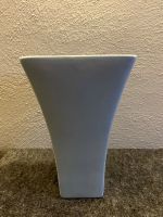 Blauer, hoher, rechteckiger  Übertopf, Vase, Keramik, Nordrhein-Westfalen - Bottrop Vorschau