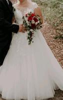 Brautkleid Größe 42/44 Niedersachsen - Bockhorn Vorschau