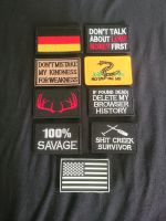 9 Patches für Rucksack usw. Klettpatch Baden-Württemberg - Friedrichshafen Vorschau