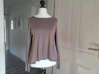 Marc O'Polo asymmetrischer Strick Pullover mit Kellerfalte taupe Dortmund - Brackel Vorschau