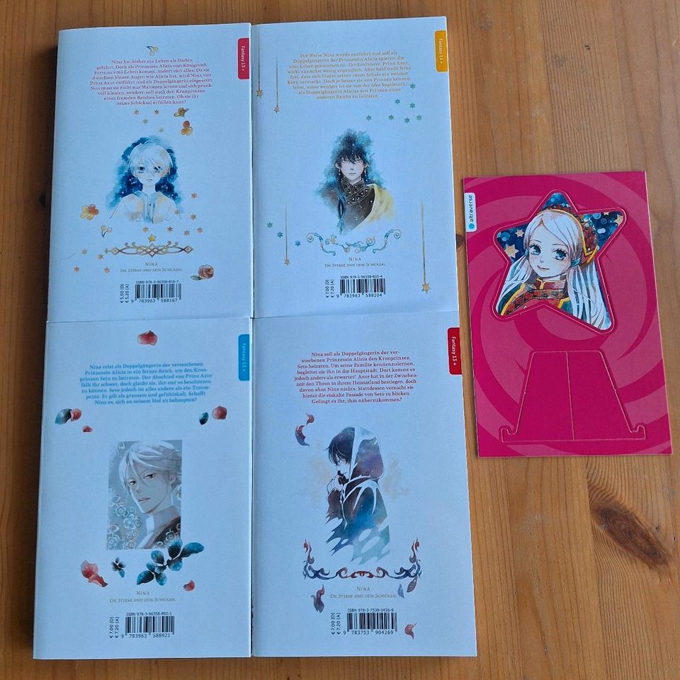 Nina die Sterne des Schicksals 1-4 Manga altraverse *wie neu in Asperg