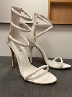 Sandalen weiss mit Absatz Riemen Größe 38 Neu Bayern - Traunreut Vorschau