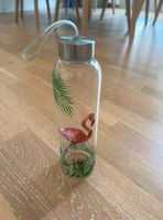 Wasserflasche Getränkeflasche Trinkflasche Glas Flamingo 500ml München - Ludwigsvorstadt-Isarvorstadt Vorschau