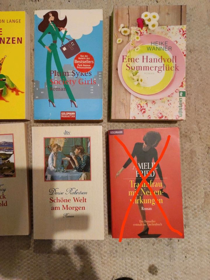 Frauen Roman Urlaub Lektüre Henning von Lange Wood 7 Bücher a 1€ in Friedberg