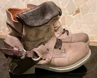 A.S.98 Biker Boots, beige Hessen - Diemelsee Vorschau