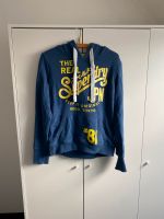 Damen Superdry Hoodie Pullover Pulli blau gelb Kapuze Nordrhein-Westfalen - Krefeld Vorschau