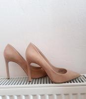Chic+nagelneu! High Heels Pumps Wildleder Gr. 40 in Nude von H&M Berlin - Schöneberg Vorschau