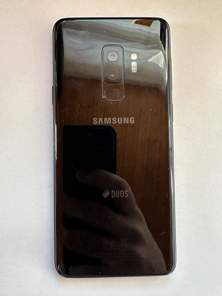 Samsung Galaxy S9+ Duos, 64 GB inkl. Hülle in Ehingen (Donau)