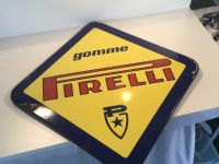 Pirelli Gomme, tolles Emailschild, Original, alt, Sammlerstück Bayern - Schwabach Vorschau