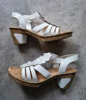 Rieker Damen Schuhe Gr. 40 weiß, 2x getragen, sehr guter Zustand Sachsen-Anhalt - Stendal Vorschau