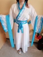 Hanfu weiß-blau + Schuhe Sachsen - Tharandt Vorschau