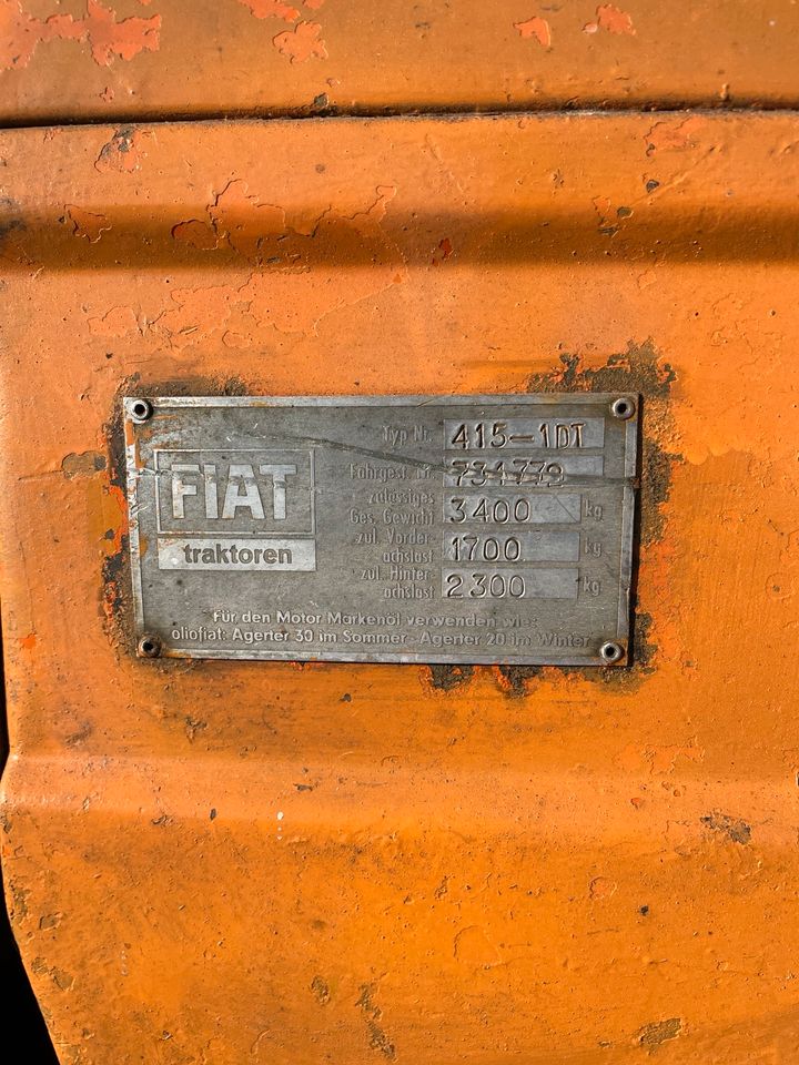 Fiat 415 Allrad Traktor Schlepper in Ravensburg