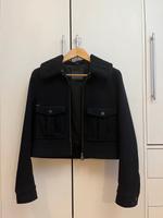Superdry Kurzjacke in Dunkelblau/Schwarz mit abnehmbaren Kragen Bayern - Landshut Vorschau