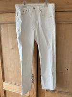 Weiße Jeans gerades Bein 7/8 Länge Hessen - Wiesbaden Vorschau