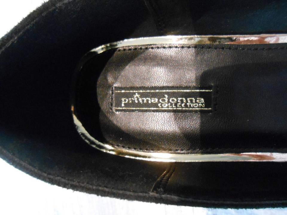 Halbschuhe Primadonna collection schwarz – gold  Gr. 39  NEU USA in Neuwied