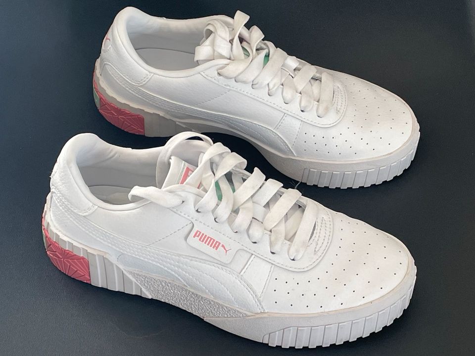 PUMA Cali Sneakers 372843-09 EUR37,5 UK4,5 White/Pink in Blankenheim