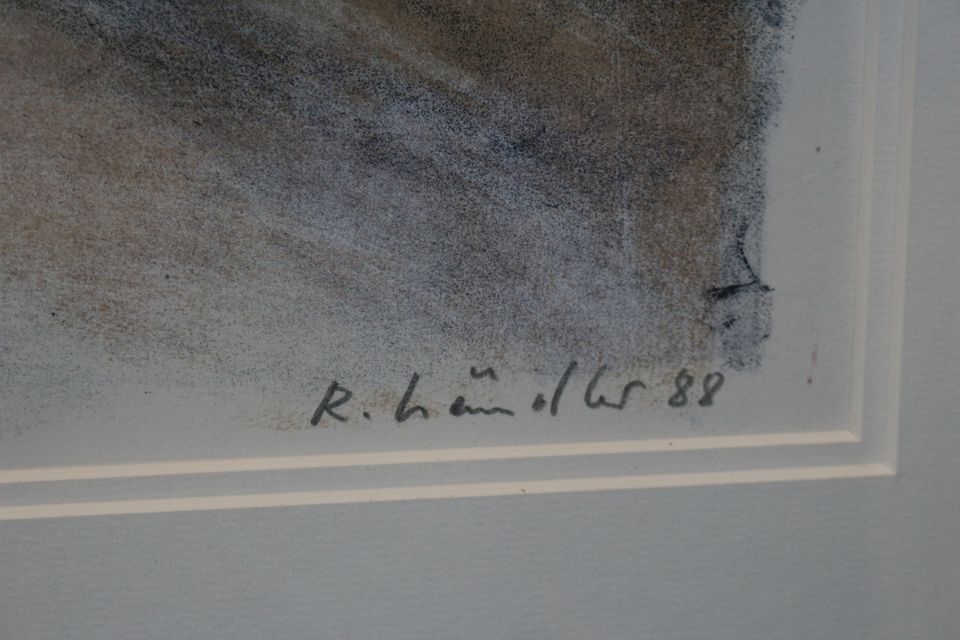 Rolf Händler (*1938) Farblithographie "Stillleben" 1988 in Düsseldorf