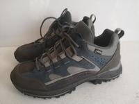 Damen Wander Schuhe Hanwag Gore-Tex Gr 40,5 UK 7 blau grau Nubuk Duisburg - Rheinhausen Vorschau
