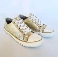 BURBERRY Established Sneaker GOLD Chucks Größe 36 Hessen - Mühlheim am Main Vorschau