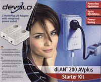 Devolo dLAN 200 AVplus Starter Kit - Netzwerk aus der Steckdose, Altona - Hamburg Ottensen Vorschau