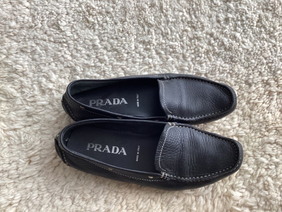 Orig. Prada Schuhe Mokassins gr 36/ 37 in Muggensturm