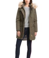 Tommy Hilfiger Parka Sarah Padded olivgrün Gr. S Hessen - Kelkheim Vorschau