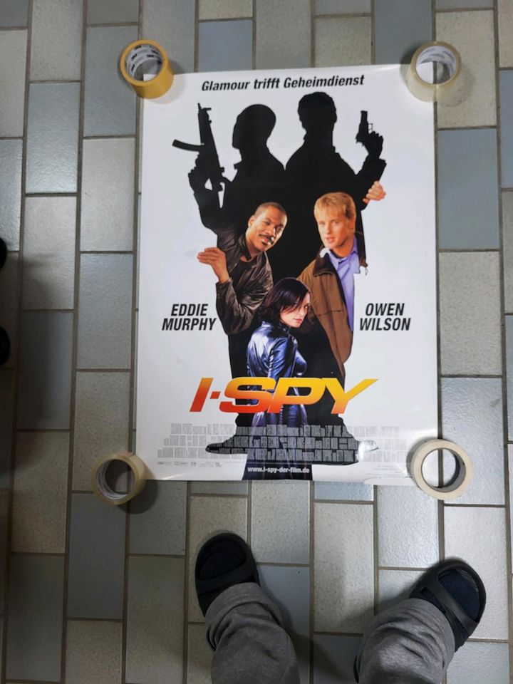 Kino und Werbeplakate in Pfreimd
