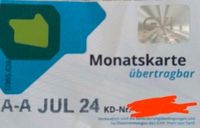 GVH üstra Monatskarte für Juli 2024 Hannover - Herrenhausen-Stöcken Vorschau