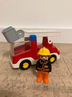 Playmobil 1-2-3 Feuerwehr Leiterfahrzeug mit Feuerwehrmann Niedersachsen - Schwülper Vorschau