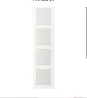 BERGSBO Tür, Frostglas/weiß, 50x195 cm Ikea Pax Schrank Schaniere Bayern - Bamberg Vorschau
