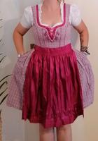 Tracht Dirndl mit Taschen & Reißverschluss Pink Oktoberfest Sachsen - Thum Vorschau