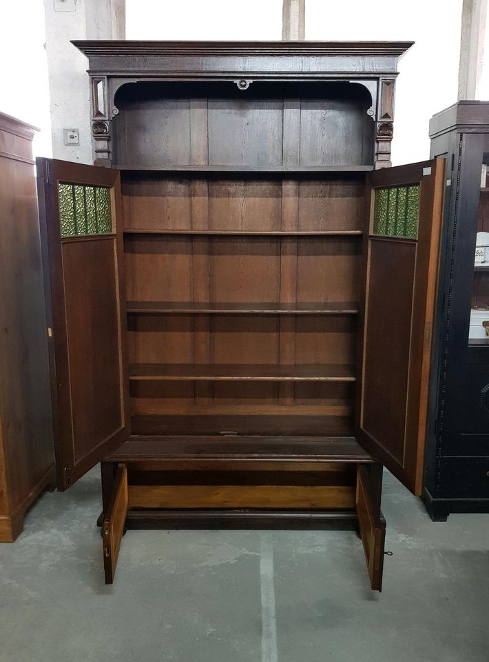 Antik ❤ pompöser Vitrinenschrank um 1880 in Dresden