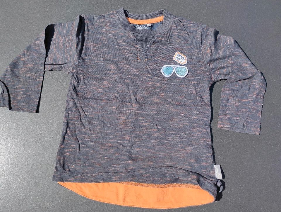 Cooles Langarmshirt Sigikid Gr. 110 (4-5 Jahre) Pilot Oberteil in Pulsnitz