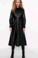 Neu, Lederkleid, schwarz, Zara, Größen S,M,L einmal vorhanden Brandenburg - Bestensee Vorschau