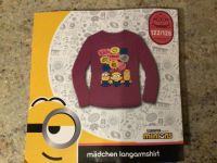 Minions Mädchen Langarmshirt Neu 122/128 T- Shirt Bayern - Ilmmünster Vorschau