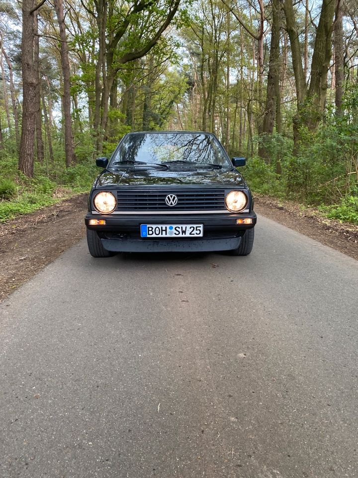 VW Golf 2 Teil Restauriert 17 Zoll Servo Oldtimer Sommerfahrzeug in Bocholt