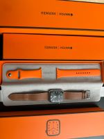 Apple Watch Hermes Series 8 Single Tour Kalbsleder Gold (Hellbrau Baden-Württemberg - Schwäbisch Gmünd Vorschau